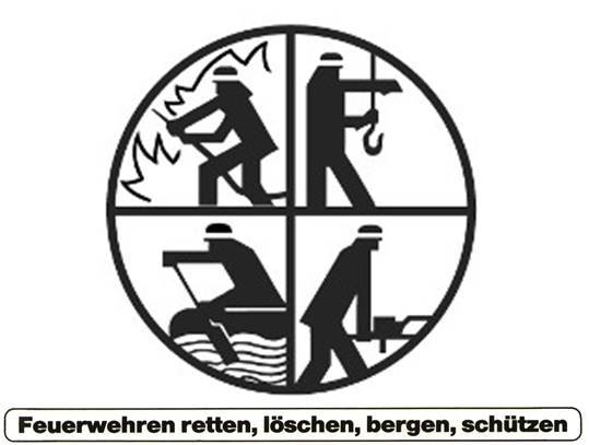 Signet Feuerwehr Retten Löschen